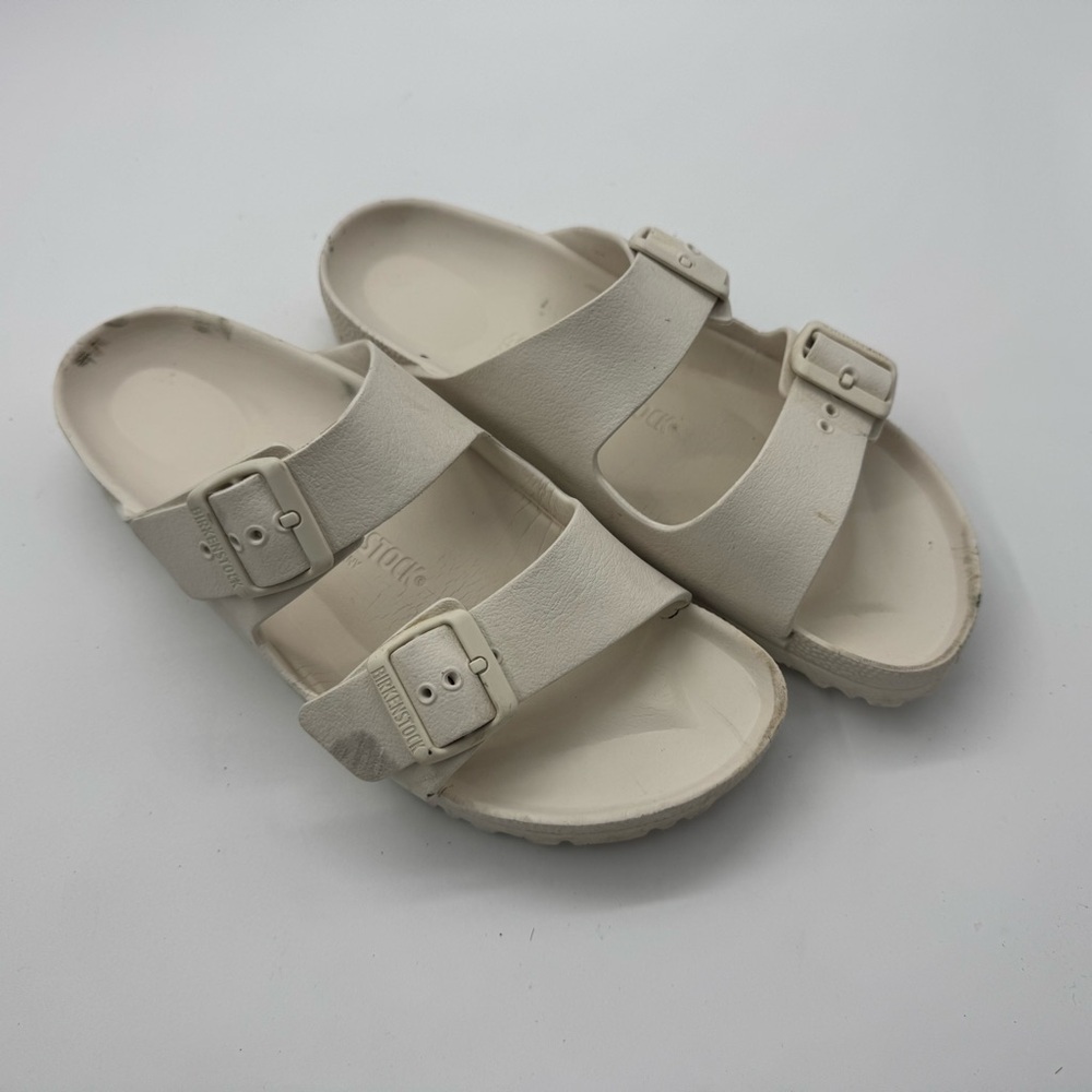 Birkenstock Arizona Essentials EVA Sandals White Women’s Size EU 40 (9–9.5)